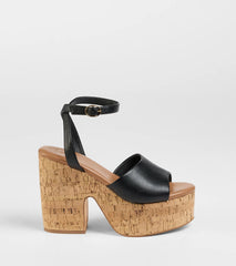 Pop The Cork Platform Heels