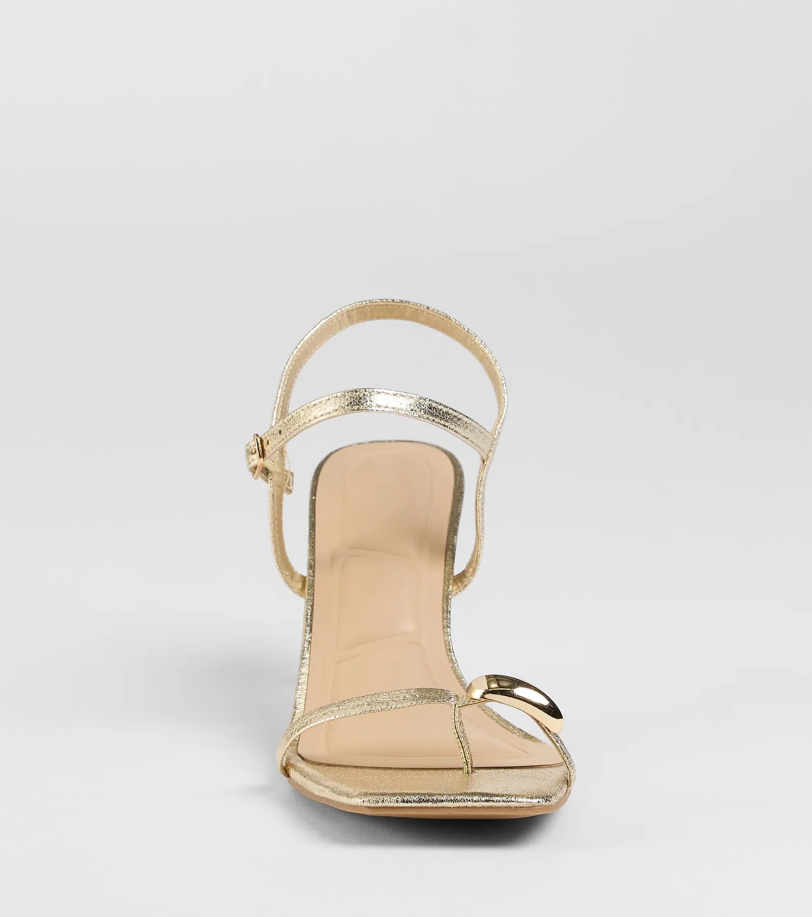 Fabulous Strut Strappy Kitten Heels