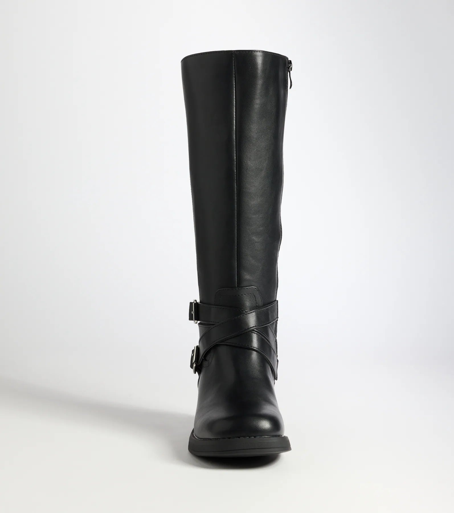 Effortlessly Edgy Under-The-Knee Boots