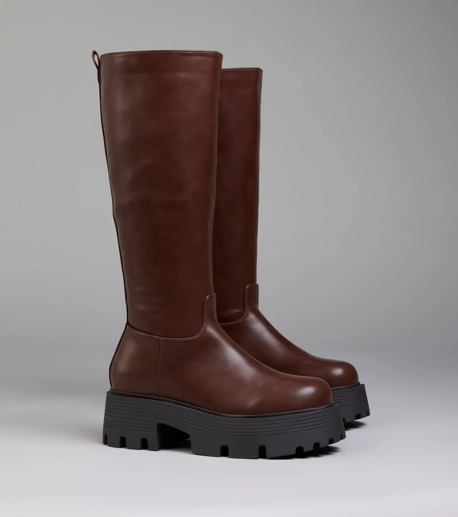 Edgy Essential Platform Lug Boots