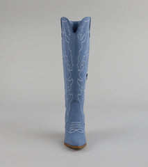 Kick Up the Fun Cowboy Knee High Boots