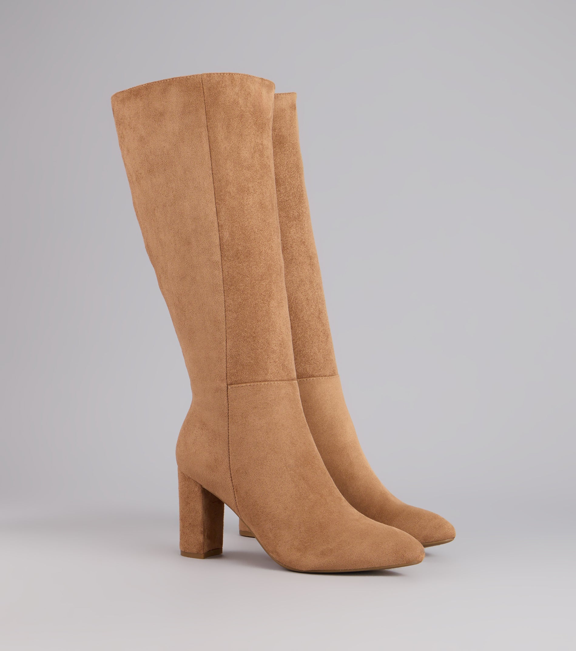 Fall For Me Wide Calf Knee-High Boots