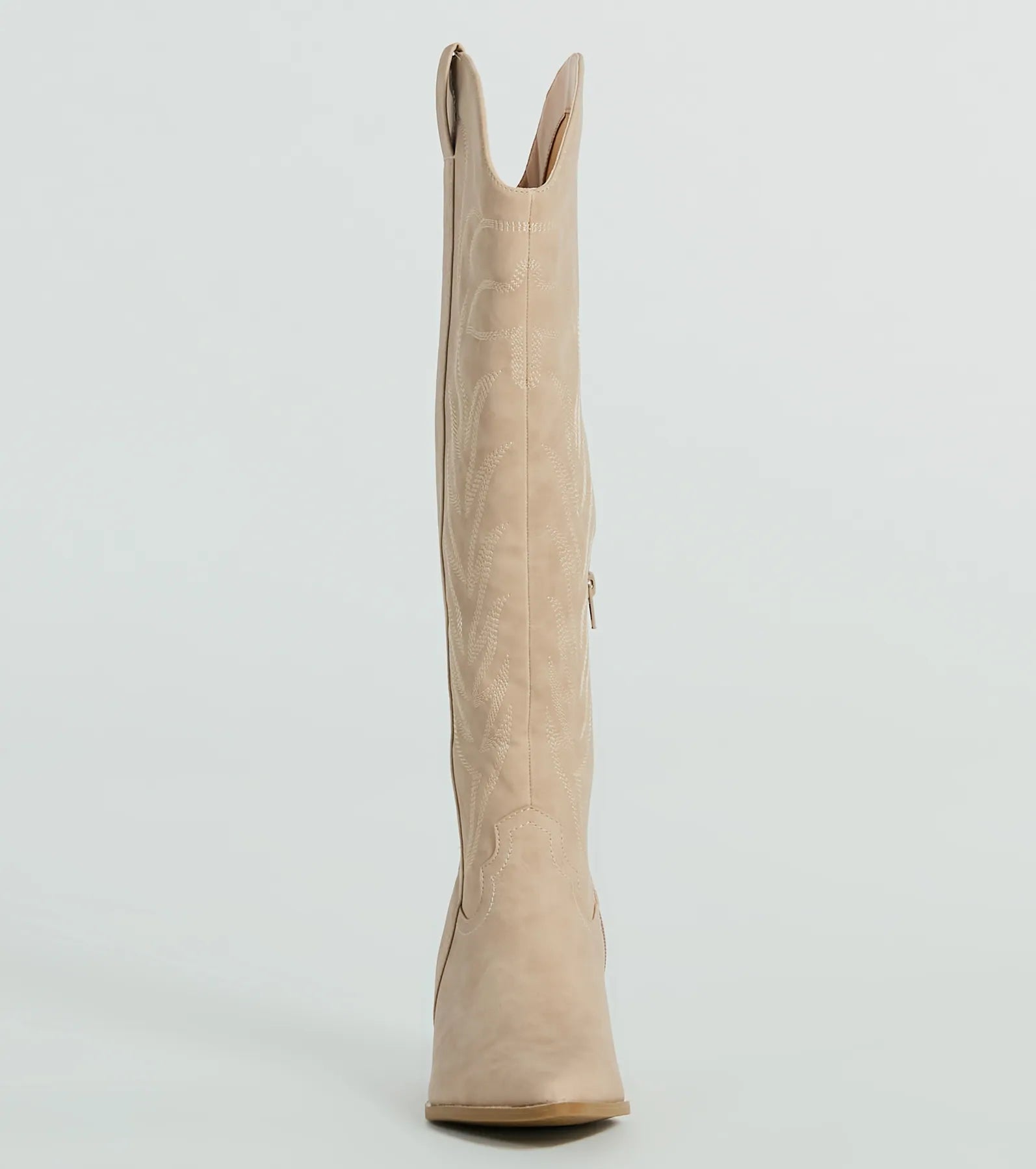 Kick Up The Dust Knee High Suede Western Boots