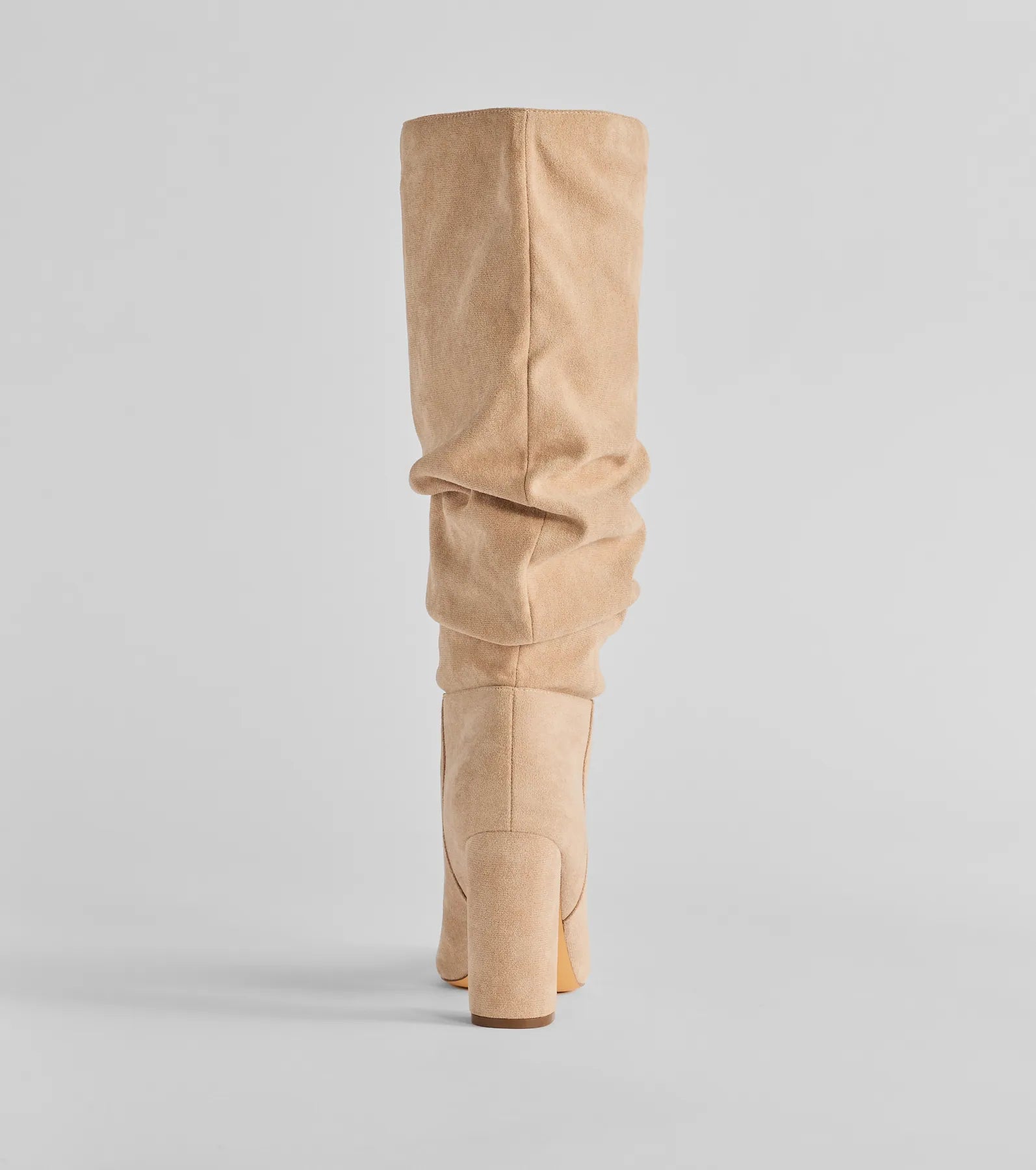 Chic Unleashed Under-The-Knee Scrunch Boots