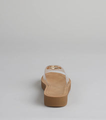 Heart Eyes Only Slide Sandals