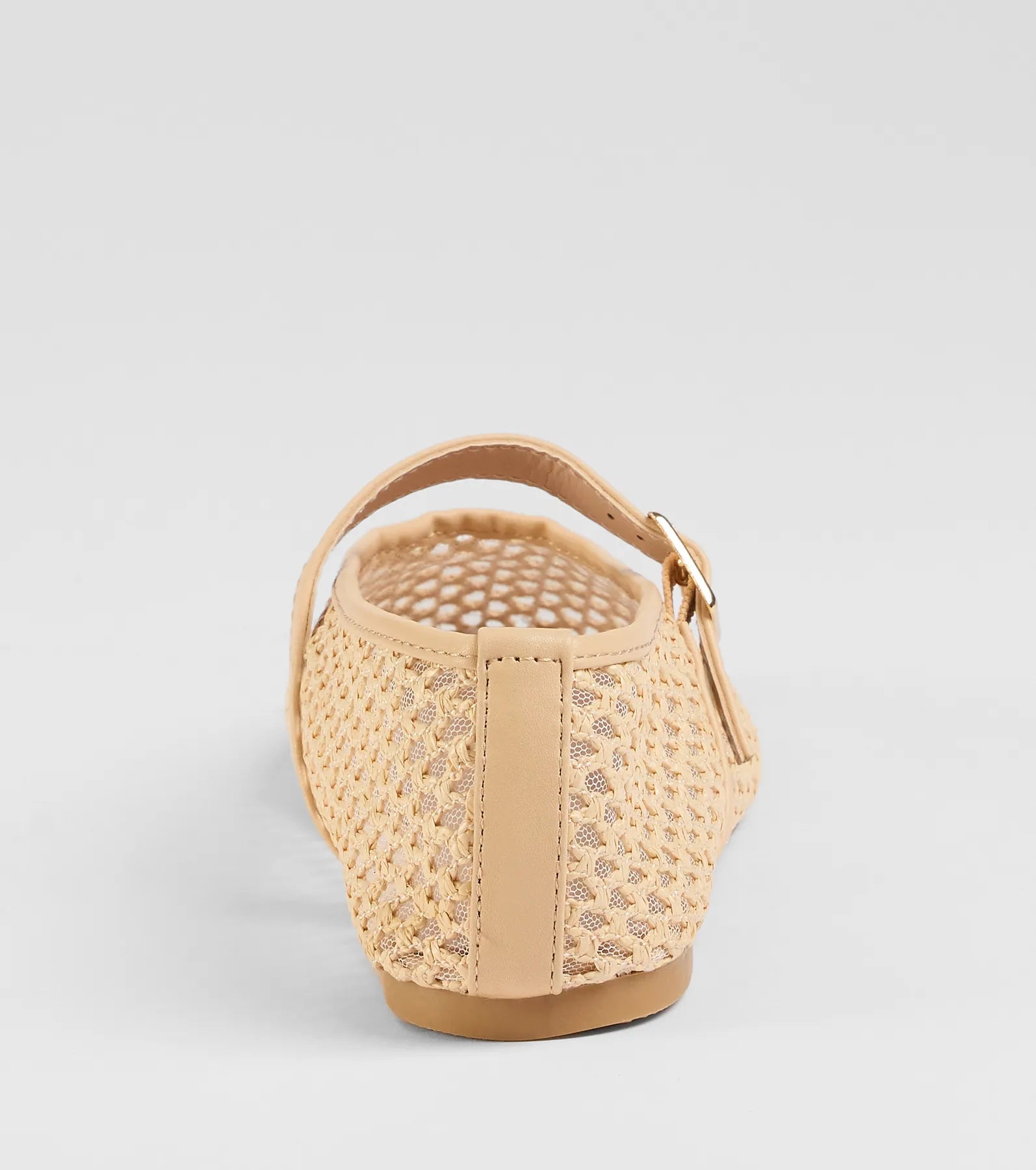 Adorable Style Braided Mesh Ballet Flats