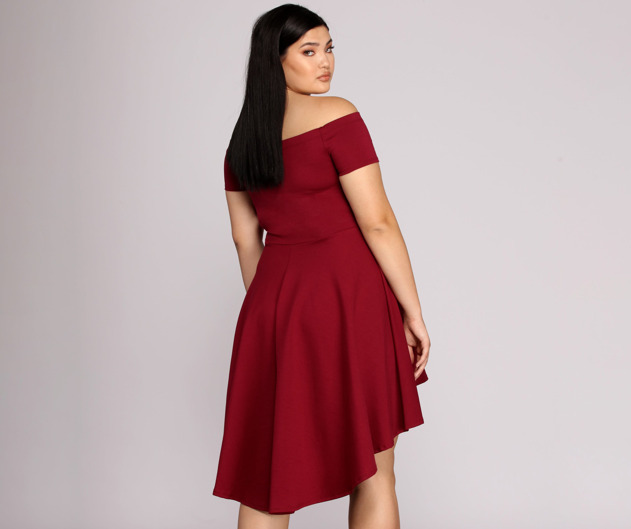 Plus All The Rage Skater Dress