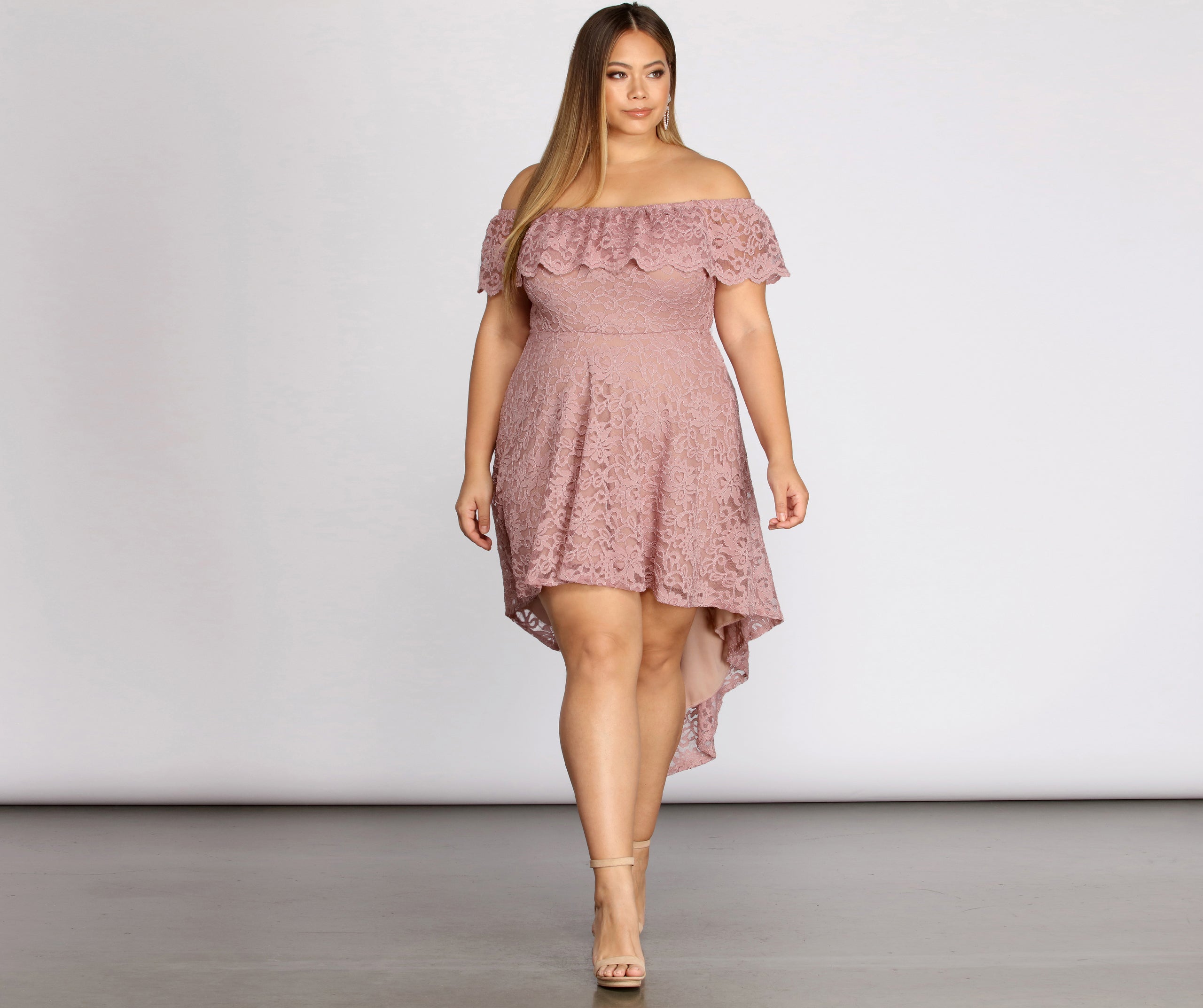 Plus Add Some Flair Skater Dress